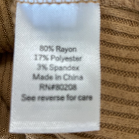 Yummy Sweater Company soft tan bodysuit - Picture 5 of 6